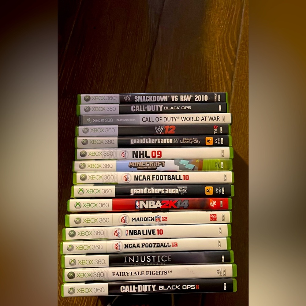 Xbox 360 game bundle